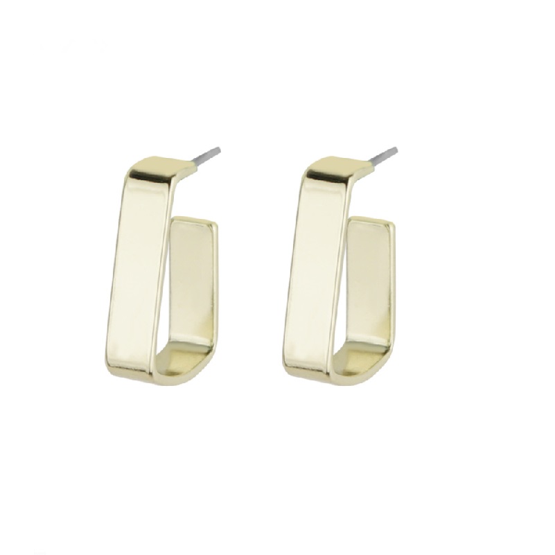 Wide Square Hoop Earrings Wholesale